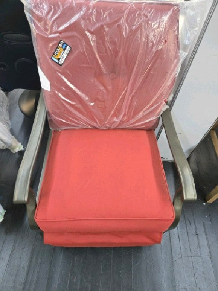 Better Homes and Gardens Providence Outdoor Recliner, Red - open_box