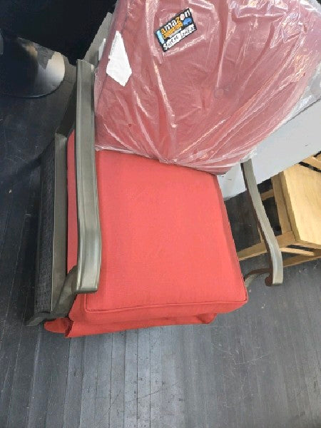 Better Homes and Gardens Providence Outdoor Recliner, Red - open_box