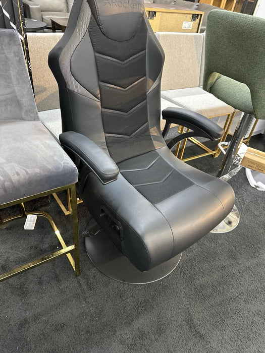 X Rocker - Evo Elite 4.1 Gaming Chair with Built-in Audio Surround Sound System - Black - new