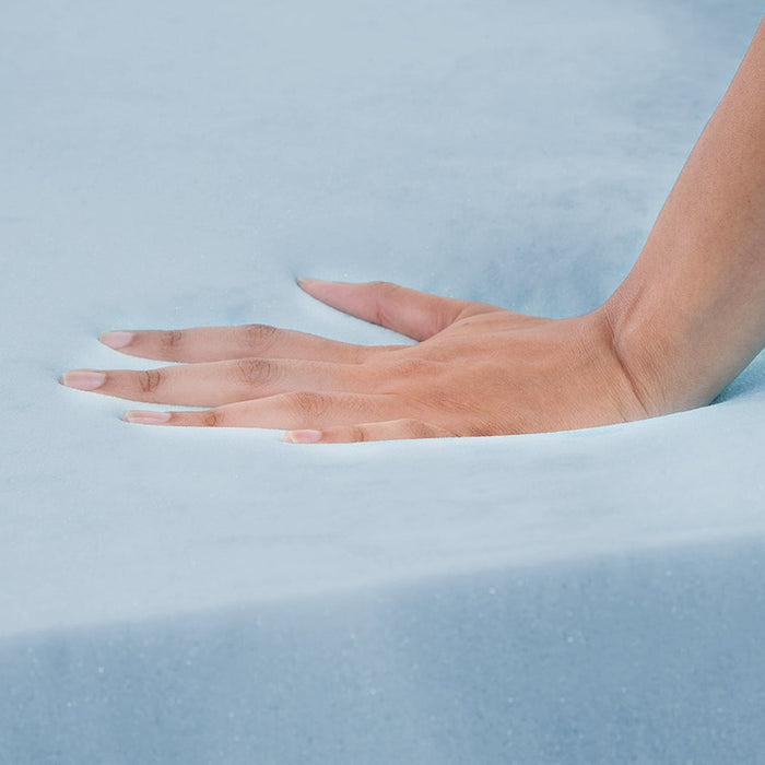 Mainstays 3" Memory Foam Mattress Topper, King - new