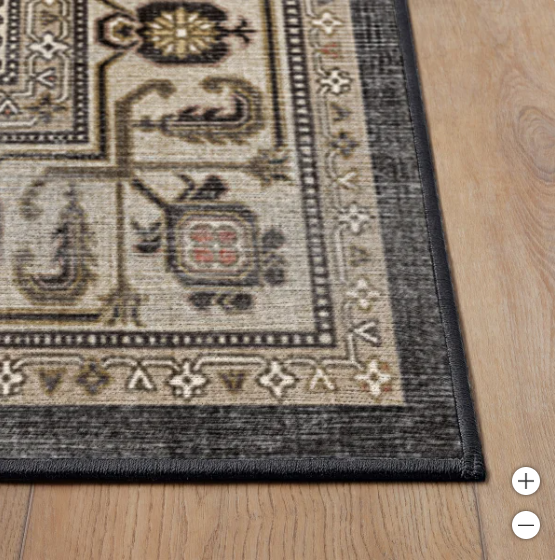 Ruggable Flatwoven Washable Alessia Runner Rug, 3'x7' - new