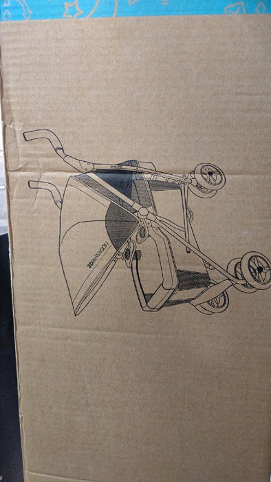 Summer Infant 3Dlite Wagon Convenience Lightweight Stroller for Infants, Accommodates up to 50 Pounds and Holds 2 Children, Black/Gray - new