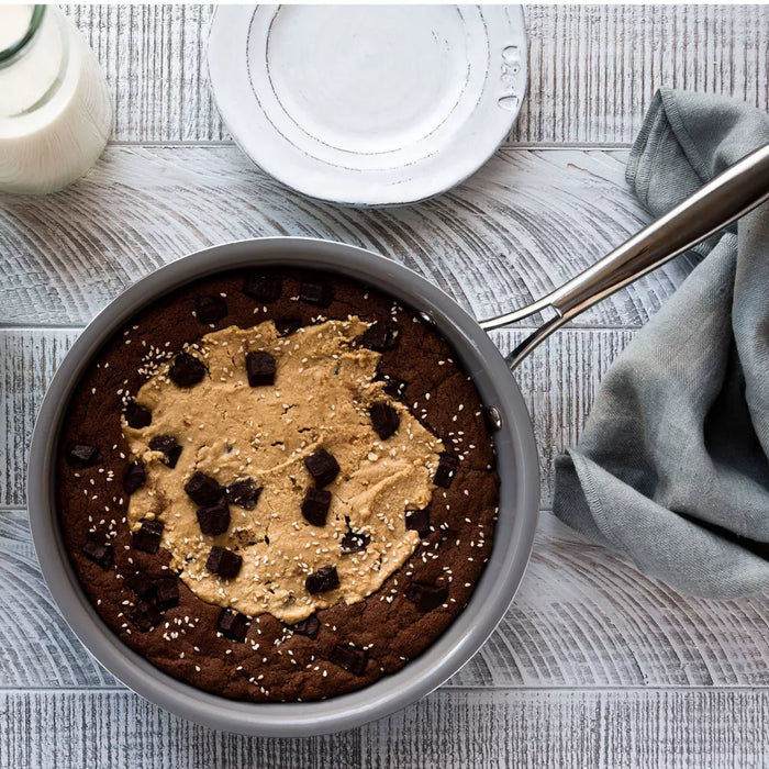 Gotham Steel Aqua Blue 12" Nonstick Fry Pan with Stay Cool Handle - new