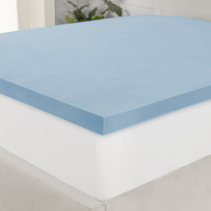Mainstays 3" Memory Foam Mattress Topper, King - new