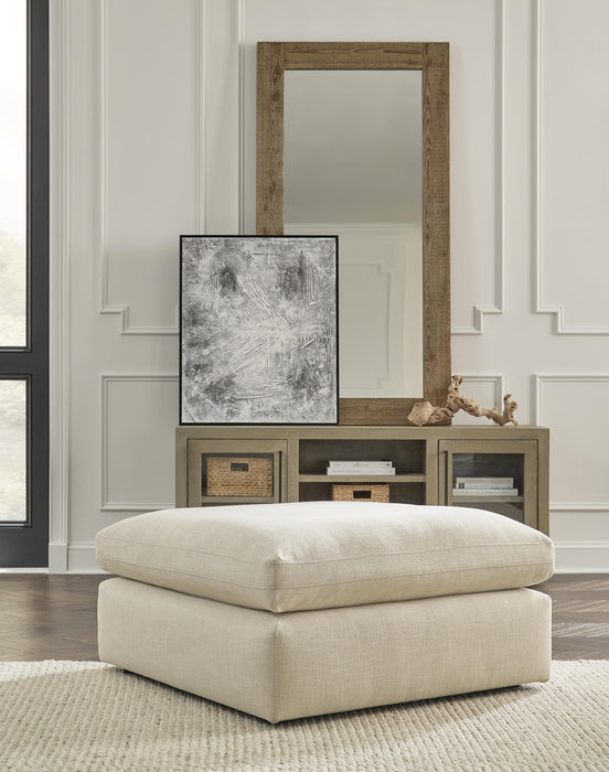 Oversized Accent Ottoman