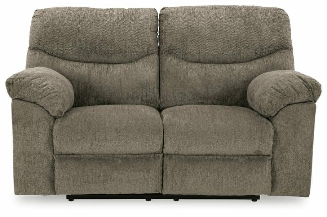 Alphons Putty Reclining Loveseat - Brand New