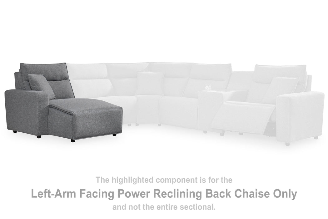 Modmax II Salt and Pepper Living Room Collection