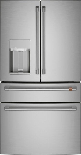 Café - 22.3 Cu. Ft. 4-Door French Door Counter-Depth Smart Refrigerator, Customizable - Stainless Steel - new