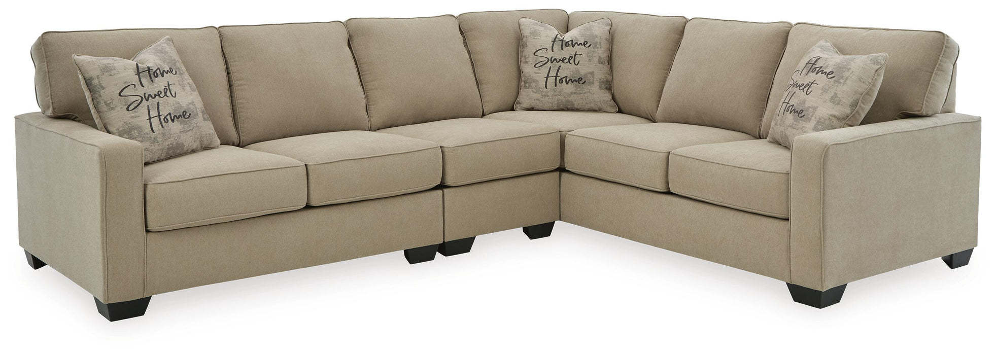 Lucina Quartz Lucina 3-Piece Sectional