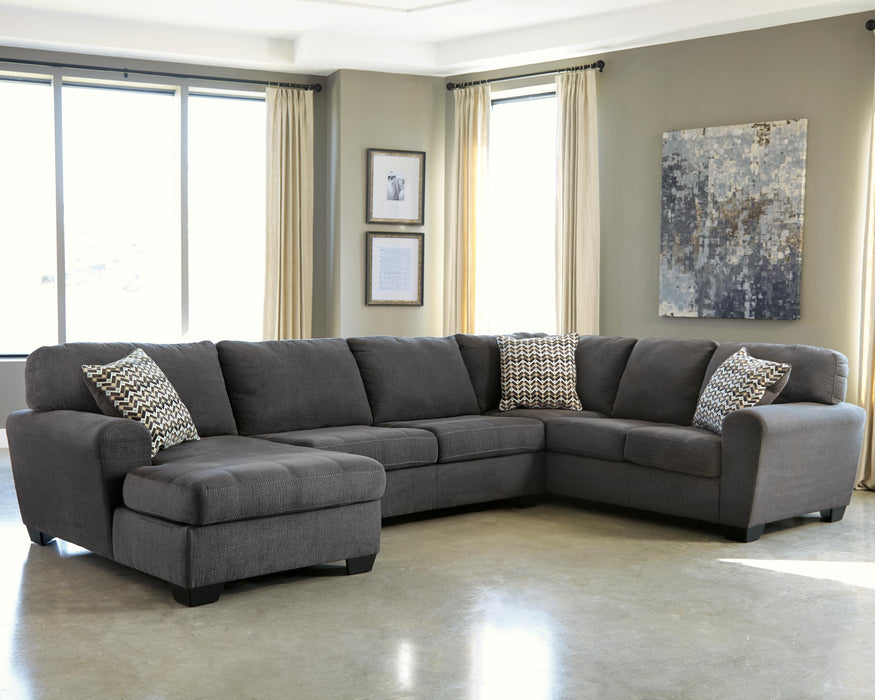 Ambee Slate Ambee 3-Piece Sectional with Chaise