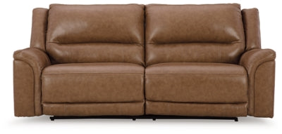 Trasimeno Caramel 2 Seat PWR REC Sofa ADJ HDREST