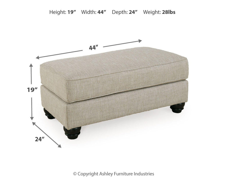 Benchcraft Fog Ottoman