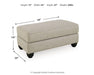 Benchcraft Fog Ottoman
