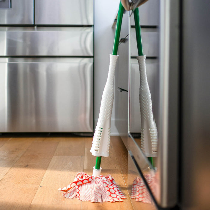 Libman Microfiber Wonder Mop Green and White Steel Handle. - open_box