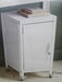 Dorm Metal Rolling Locker Storage Cabinet with Lock Chalk White - Room Essentials