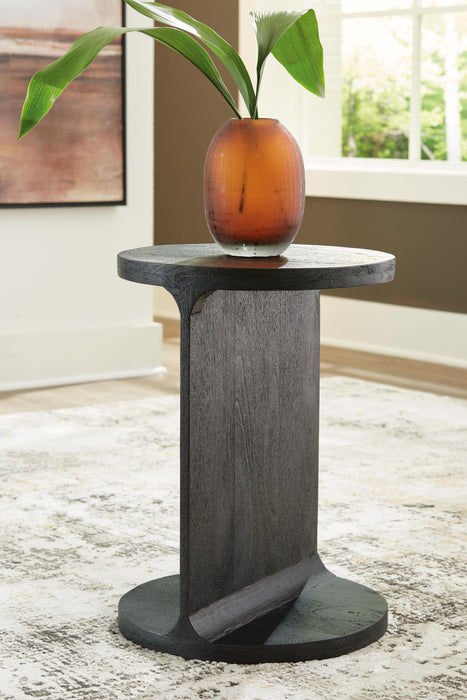 Adderley Black Accent Table