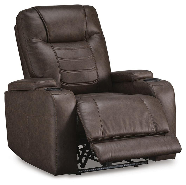 Signature Design Umber PWR Recliner/ADJ Headrest