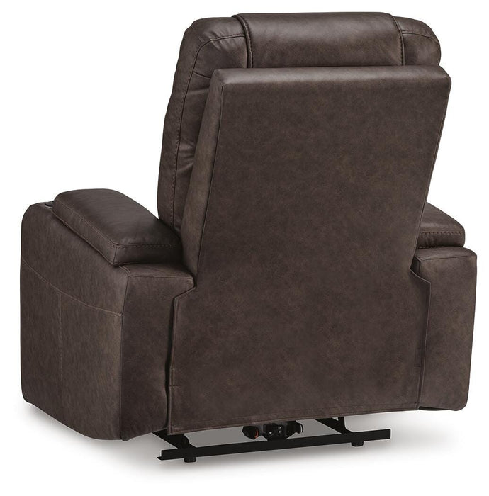 Signature Design Umber PWR Recliner/ADJ Headrest