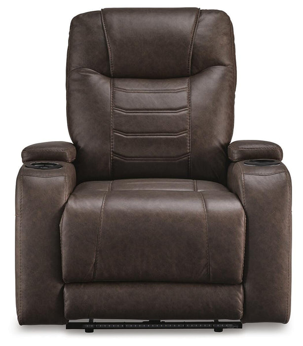 Signature Design Umber PWR Recliner/ADJ Headrest