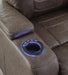 Signature Design Umber PWR Recliner/ADJ Headrest
