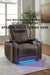Signature Design Umber PWR Recliner/ADJ Headrest