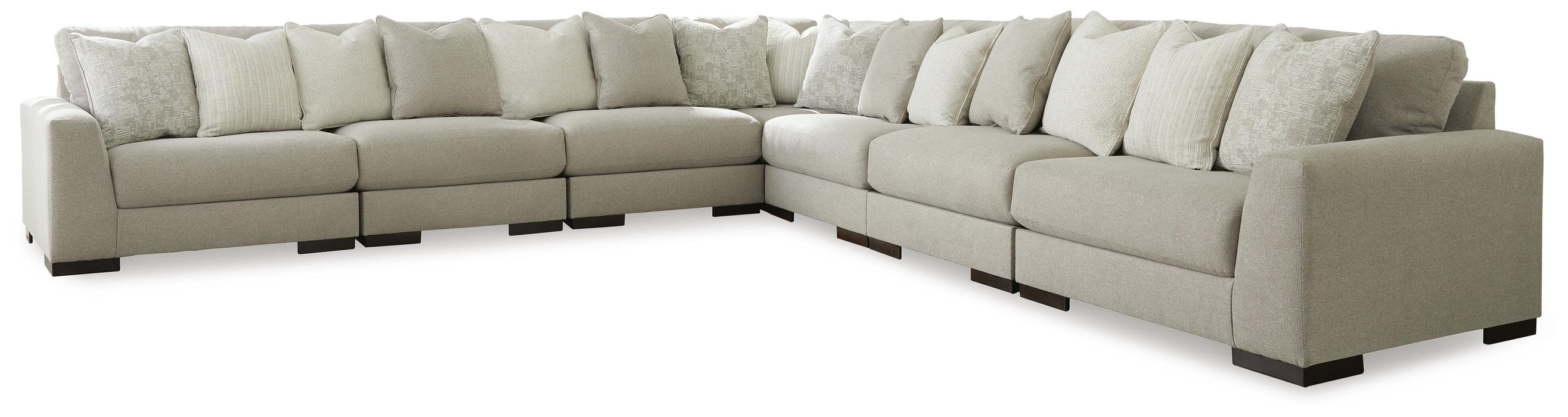 Lyndeboro Wicker Lyndeboro 7-Piece Sectional