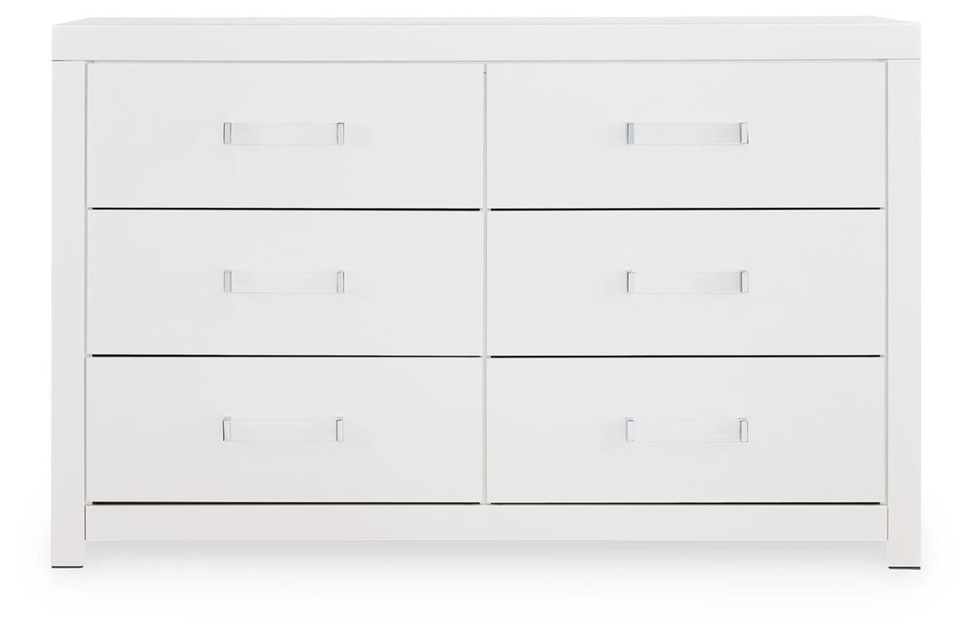 Jonnifer White Six Drawer Dresser