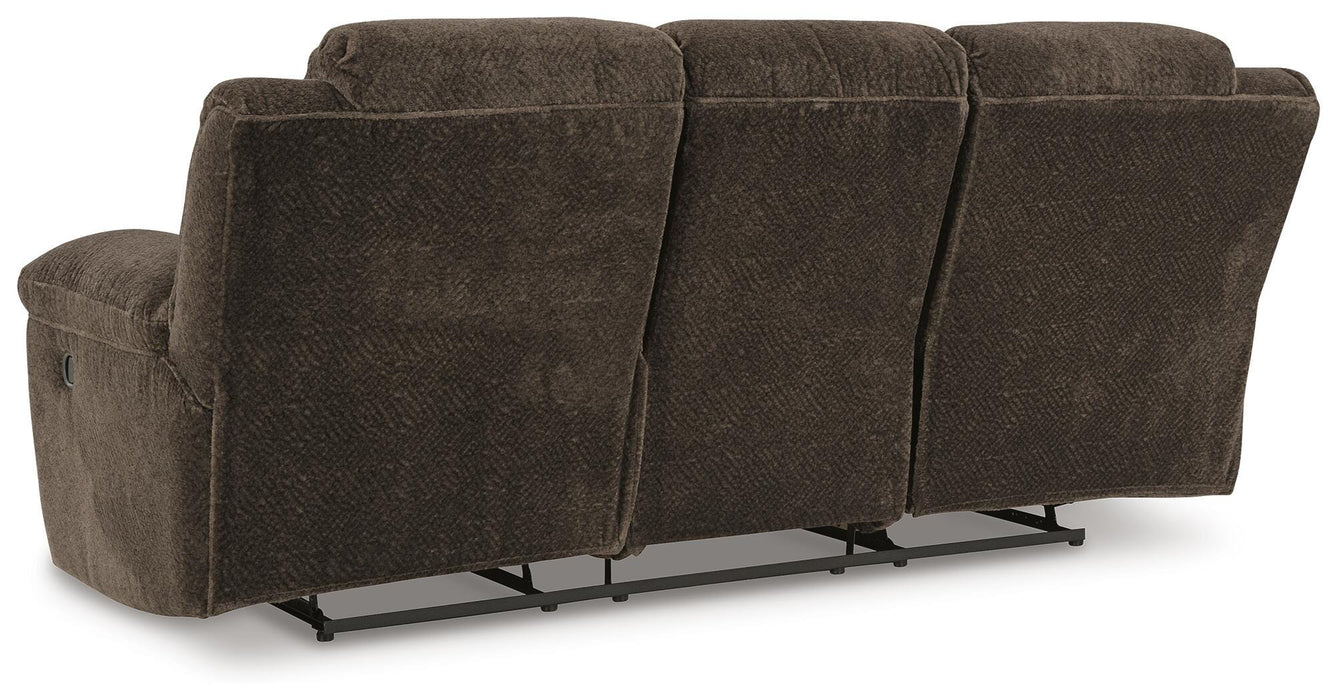 Frohn Chocolate Frohn Reclining Sofa