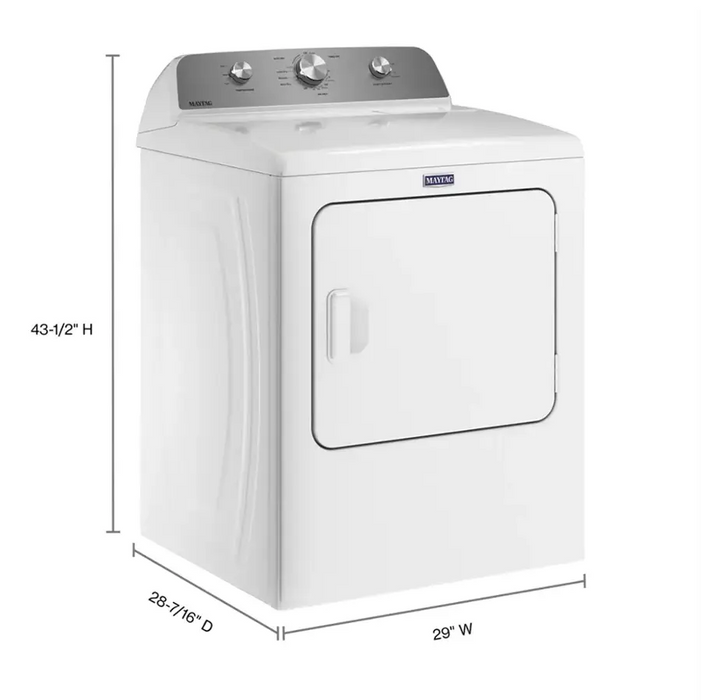 Maytag 7.0 cu. ft. Vented Gas Dryer in White - new
