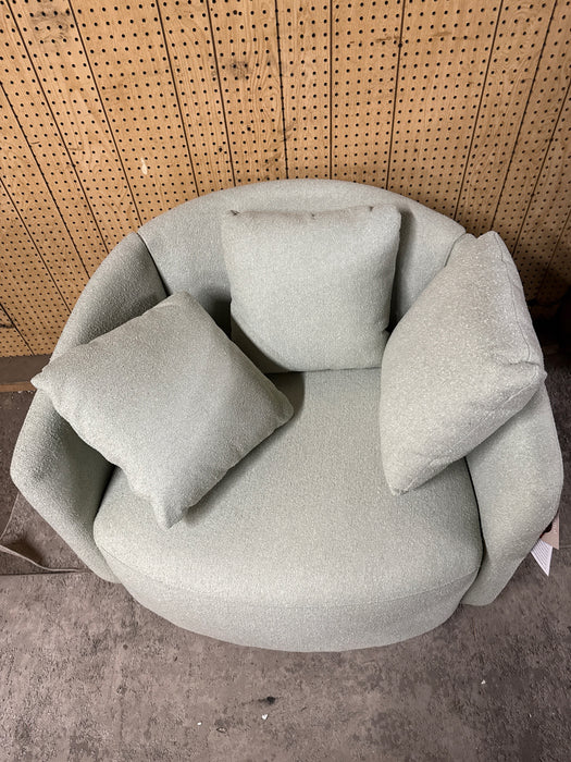 Beautiful Drew Chair by Drew Barrymore, Sage Boucle -