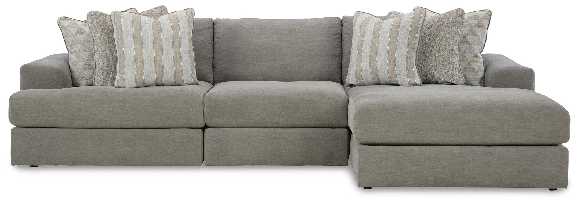 Avaliyah Ash Avaliyah 3-Piece Sectional with Chaise