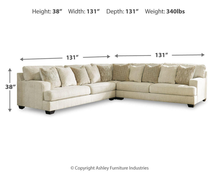 Signature Design Parchment 5-Piece Sectional