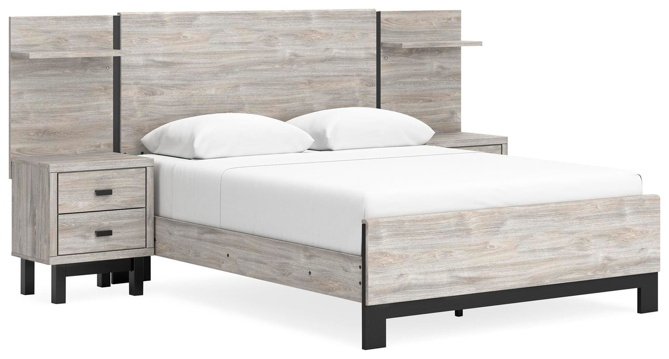 Vessalli Gray Bedroom Furniture Pieces