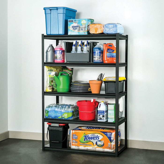 Member's Mark 5 Tier Storage Shelf, 48" W x 24" D x 72" H - open_box