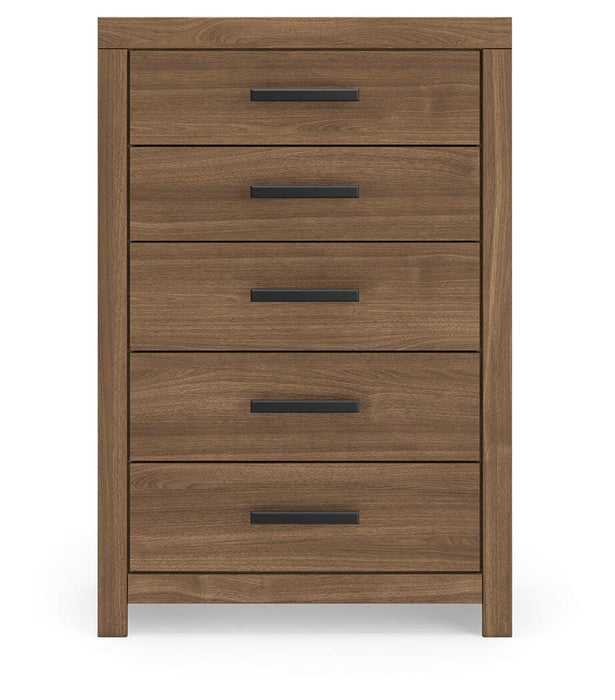Jonnifer Auburn Five Drawer Chest