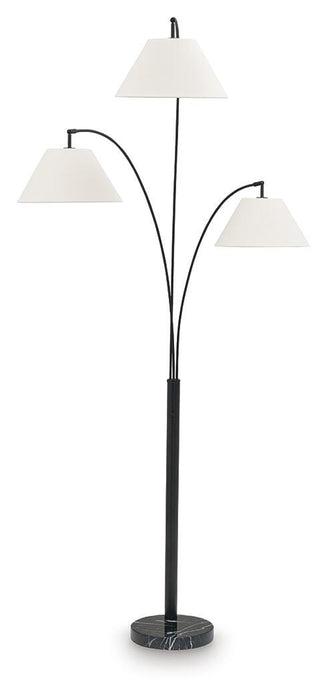 Gibbswellner Black Metal Arc Lamp (1/CN)