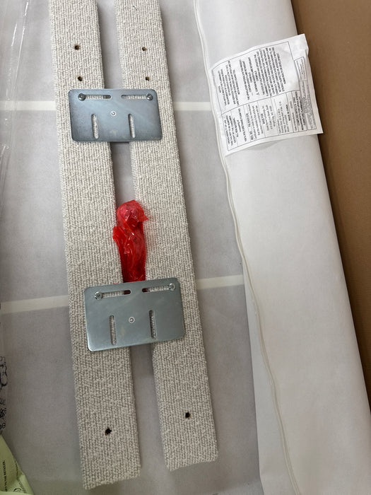 Better Homes & Gardens Juliet Full/Queen Boucle Headboard, Ivory - use_like_new