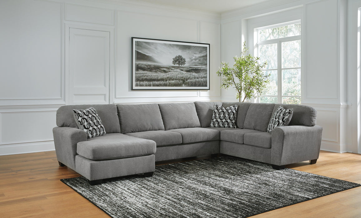 Birkdale Court Gray Birkdale Court 3-Piece Sectional with Chaise