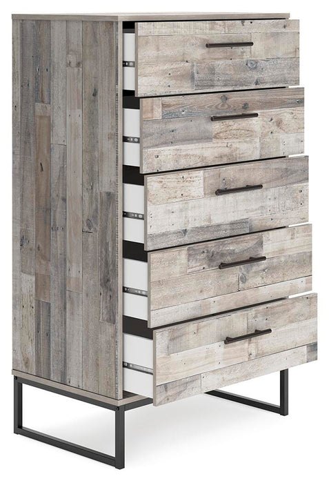 Neilsville Whitewash Bedroom Furniture Pieces