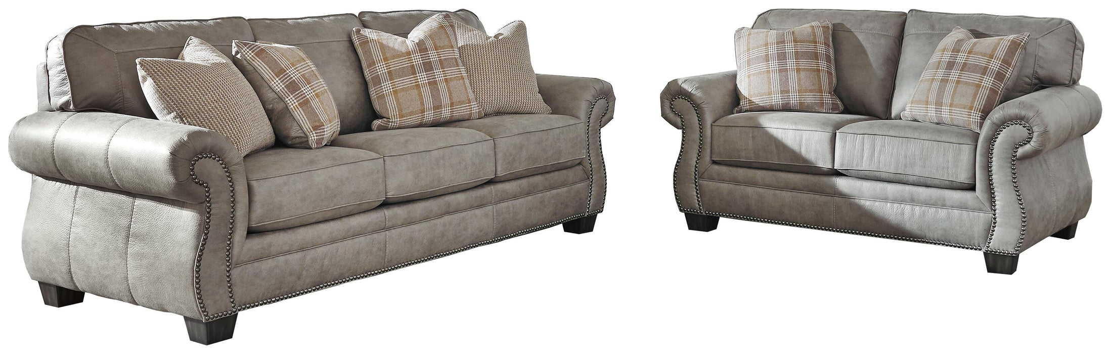 Olsberg Steel Olsberg Sofa and Loveseat