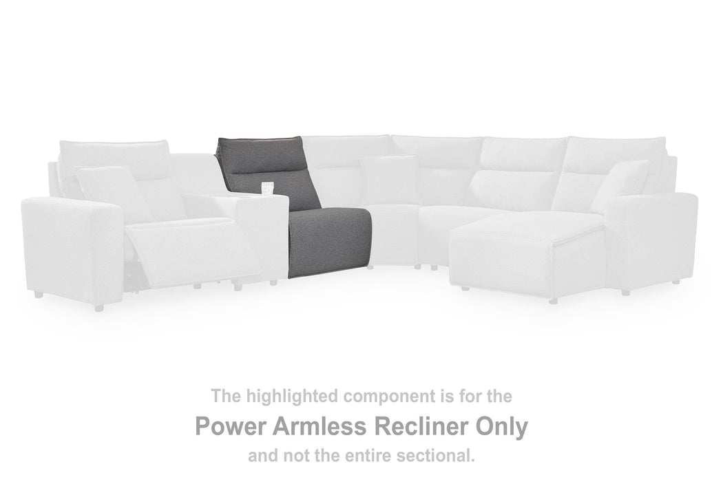 Modmax II Salt and Pepper Living Room Collection