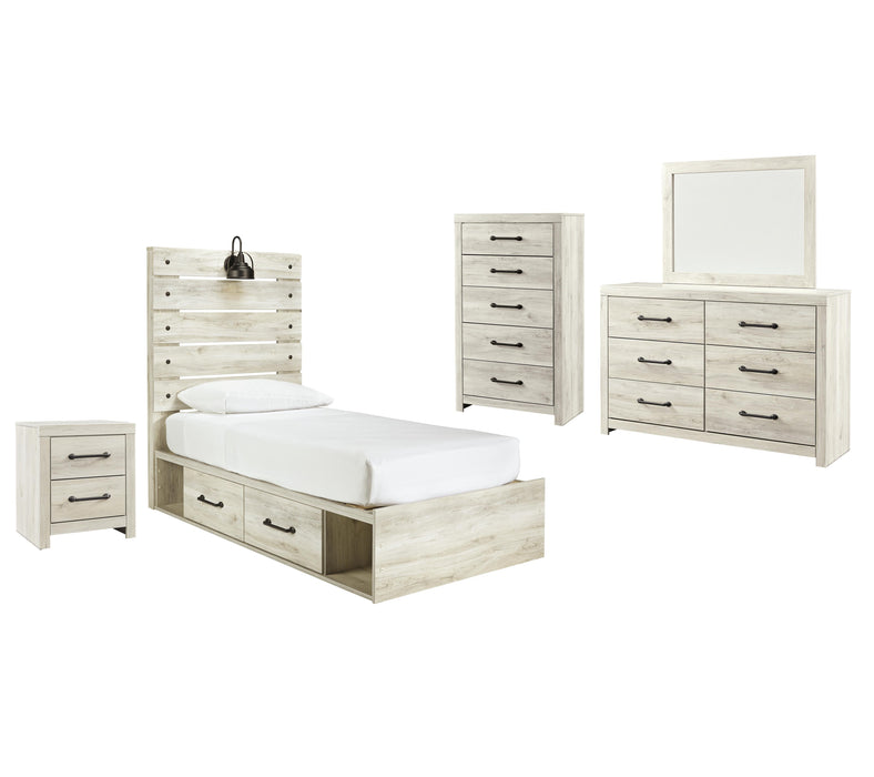 Cambeck Whitewash Panel Bedroom Collection