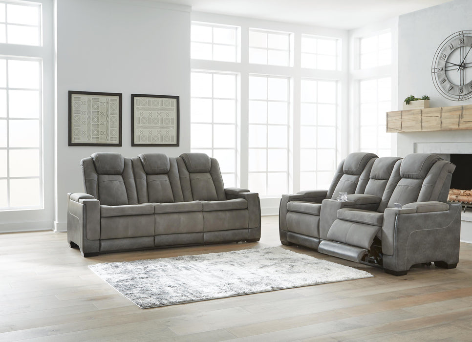 Next-Gen DuraPella Slate Next-Gen DuraPella Sofa and Loveseat