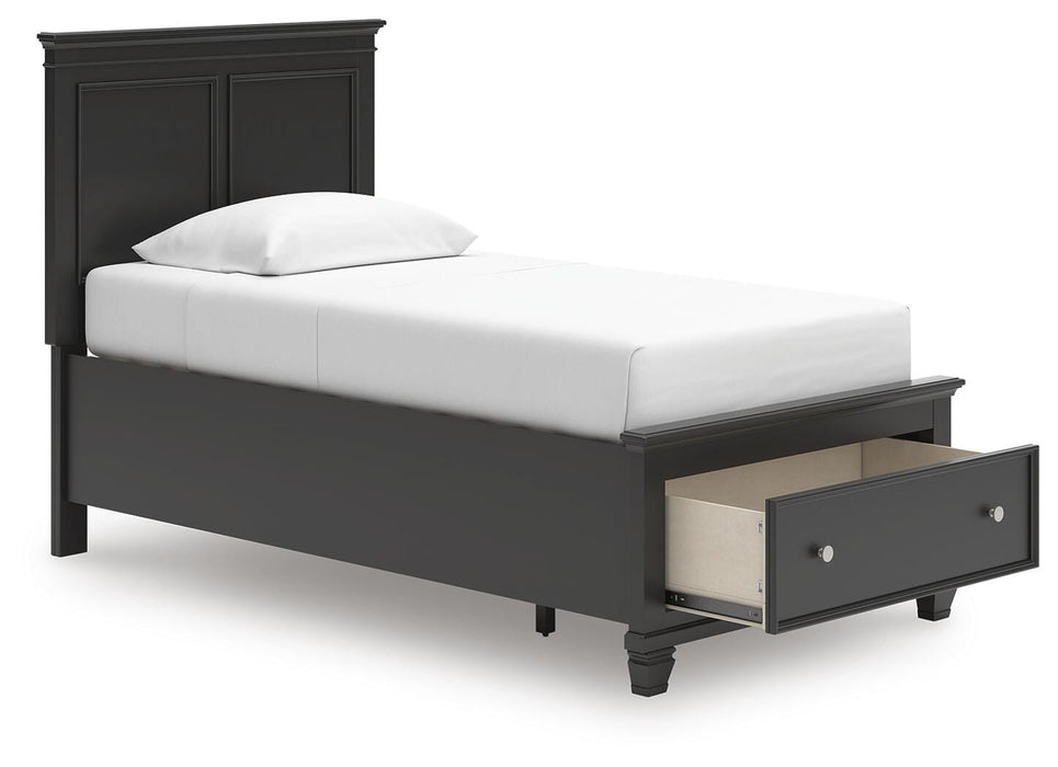 Lanolee Black Bedroom Collection