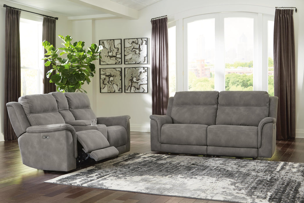 Next-Gen DuraPella Slate Next-Gen DuraPella Sofa and Loveseat