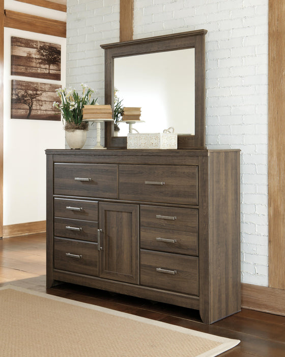 Juararo Dark Brown Bedroom Furniture Pieces