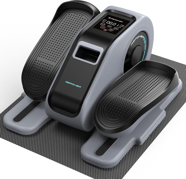 REPOWER Under Desk Ellipticals Electric, Ellipse Leg Exerciser for Seniors Fully Assembled -