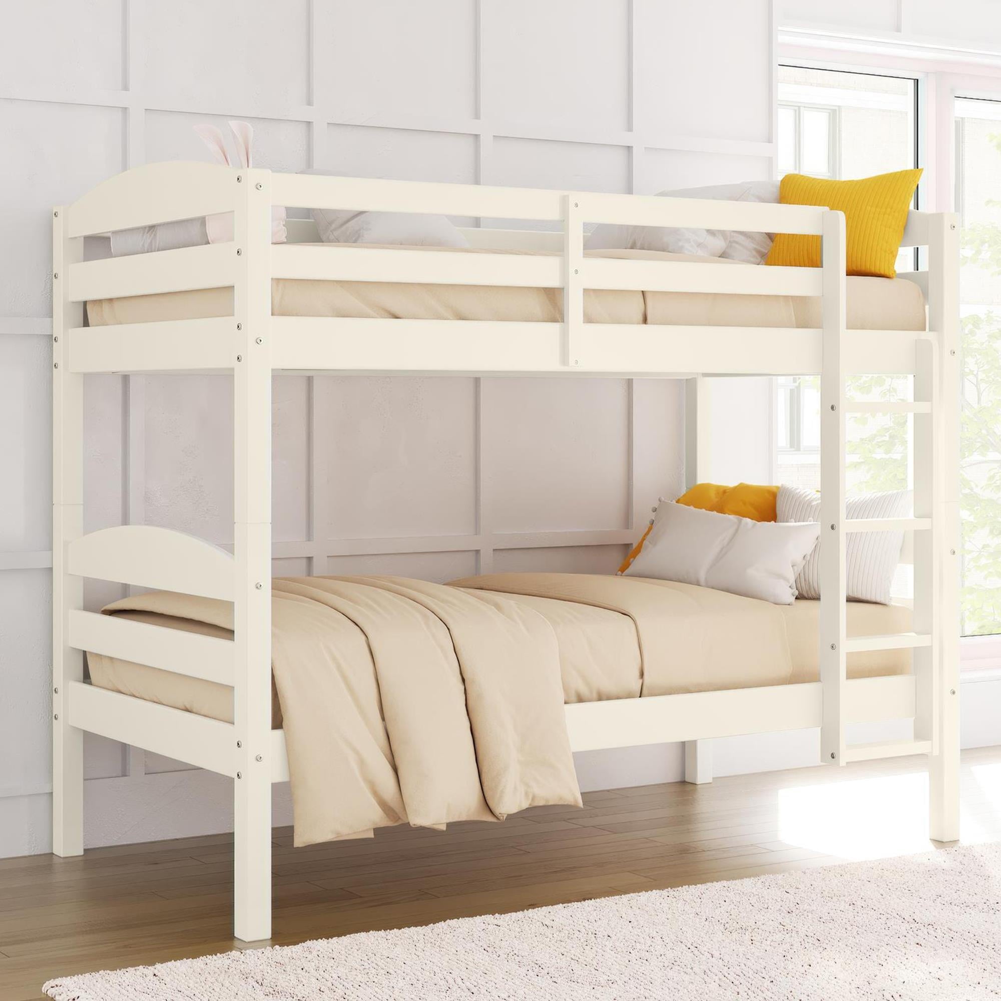 Better Homes & Gardens Leighton Wood Twin-Over-Twin Bunk Bed - open_box