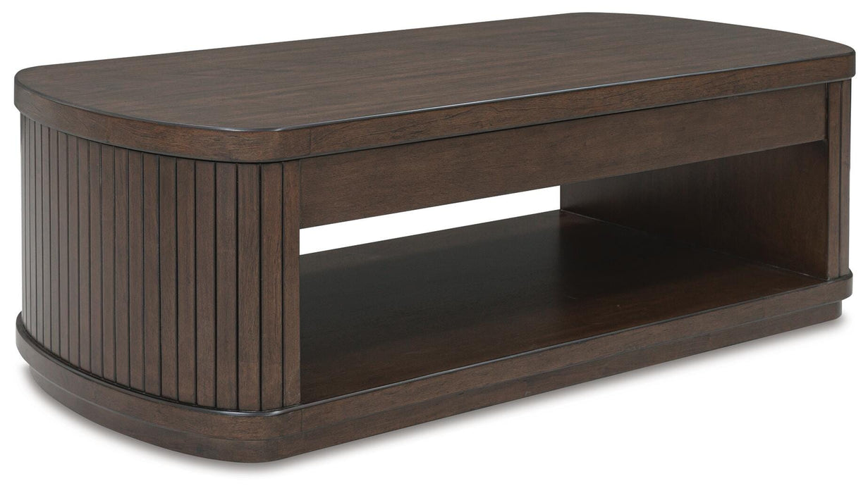 Korestone Dark Brown Lift Top Cocktail Table