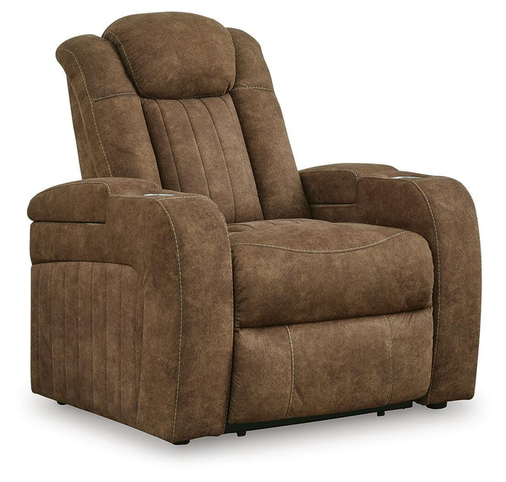 Wolfridge Brindle PWR Recliner/ADJ Headrest